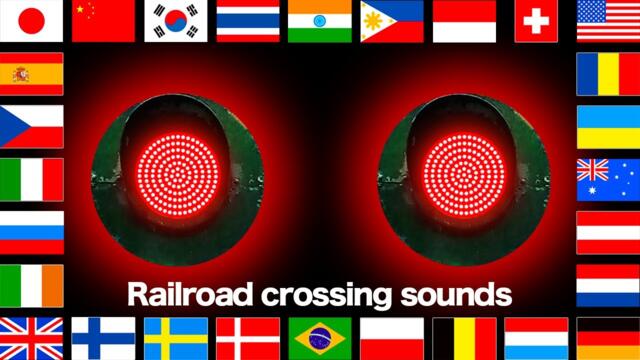 【比較】日本と世界の踏切、音の違いが衝撃すぎる…
