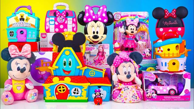 Mickey ASMR🐭Satisfying with Unboxing Disney Minnie Mouse Jumbo Fun House Playset | Review Toys ASMR