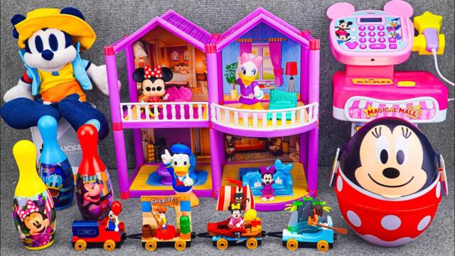 Satisfying with Unboxing Disney Mickey Mouse Bowling Playset | Review Toys ASMR