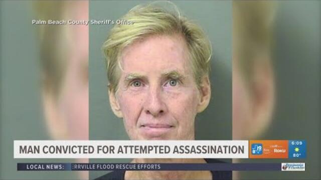 Man convicted of assassination attempt on President Trump tried to stab himself during trial