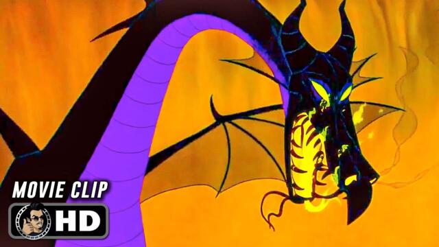 Dragon Fight Scene | SLEEPING BEAUTY (1959) Movie CLIP HD