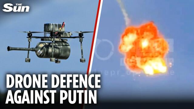 Europe prepares for war with ‘DRONE WALL’ on Russia border after Putin risks WW3 with air invasions