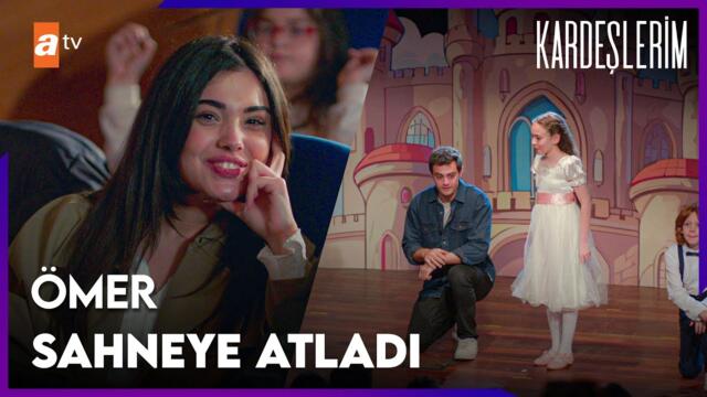 Emel'in partneri sahneden kaçınca, Ömer devreye girdi - Kardeşlerim 125. Bölüm