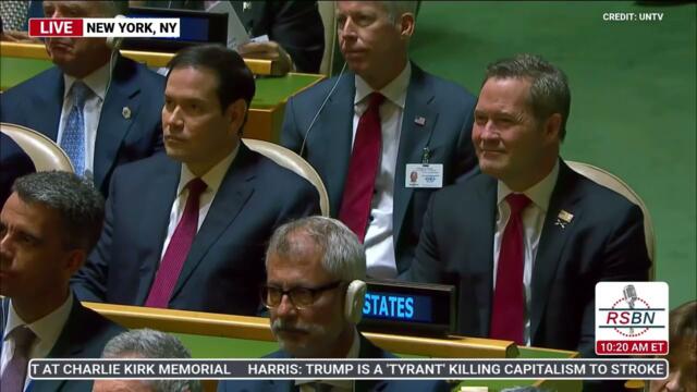 WATCH: President Trump Gives a Major Address to the United Nations General Assembly in NYC - 9/23/25