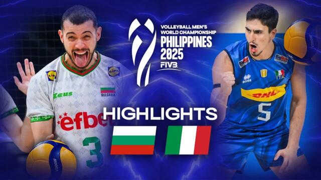 Bulgaria 🇧🇬 vs. Italy 🇮🇹 - Gold Match | Highlights | Men's World Championships 2025