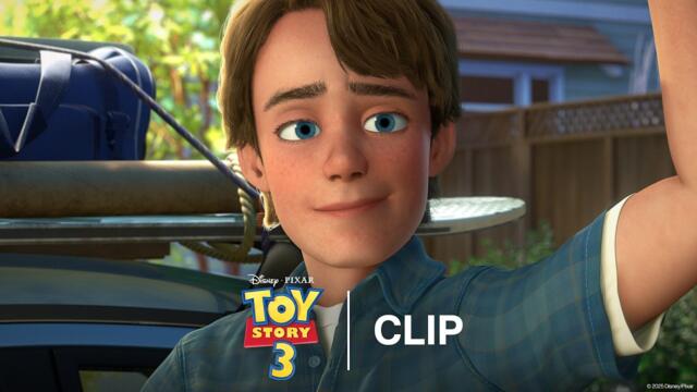 Andy Leaves for College | Toy Story 3 | Official Clip