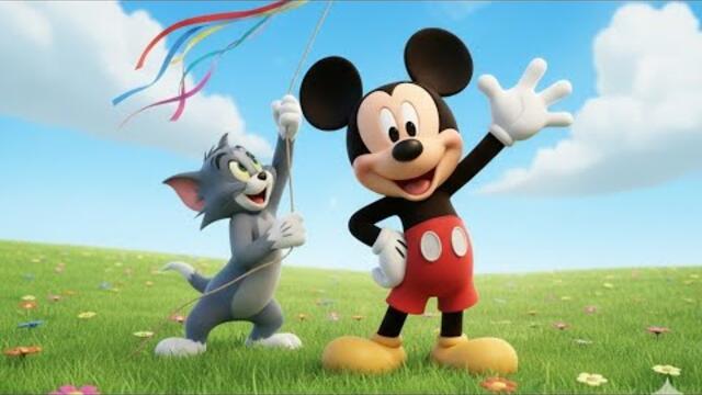 ✨ Mickey Mouse, Tom & Jerry – A Funny Kids Poem Adventure ✨