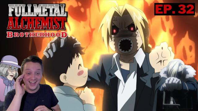 Fullmetal Alchemist Brotherhood Episode 32 "The Fuhrer's Son" Reaction & Review