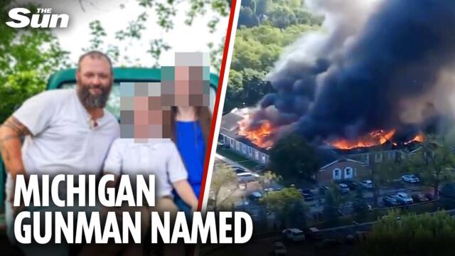 Michigan war veteran ploughs BOMB-PACKED truck into church before opening fire & killing 5