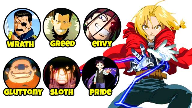 Every Homunculus in Fullmetal Alchemist: Explained & Roasted