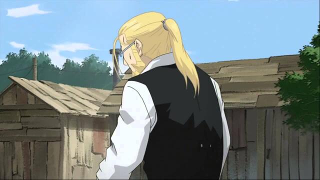 FMA Brotherhood Edward hits his father