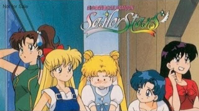 Sailor Moon (1994) Mega Drive All transformations and spotlights/eyecatches