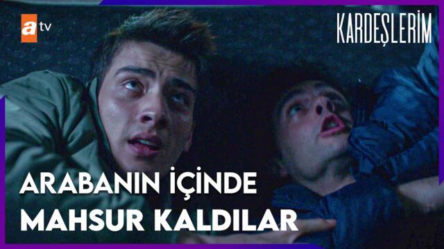 Sarp ve Ömer hurdalıkta mahsur kaldı - Kardeşlerim 125. Bölüm