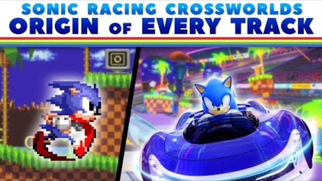 The Origin of Every Track in Sonic Racing Crossworlds