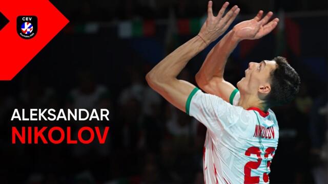 Bulgaria's Aleksandar Nikolov is a Volleyball Superstar