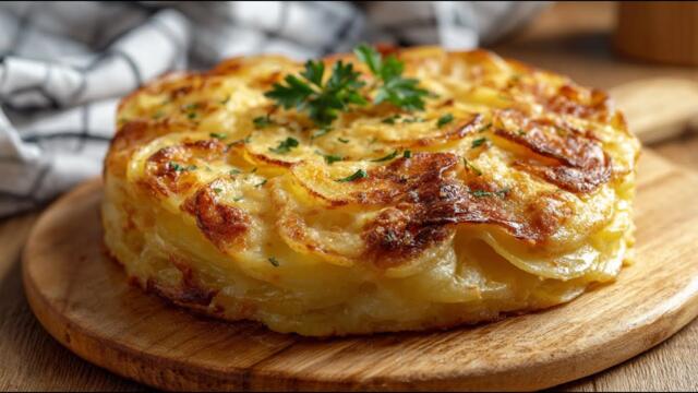 This potato dish is so delicious it's addictive! Very easy recipe!