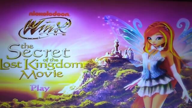 dvd menu walkthrough Winx Club secret of the lost kingdom UK DVD 2012