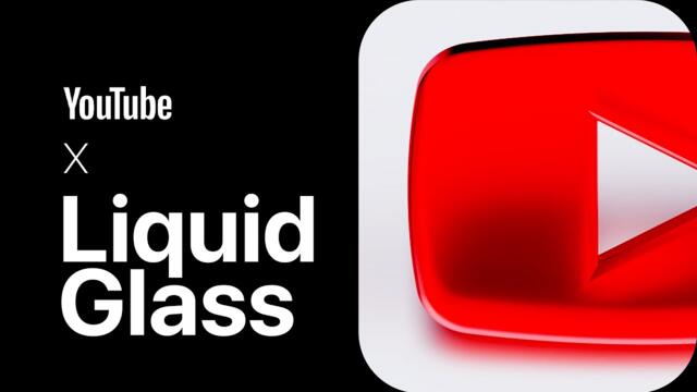 YouTube Meets Apple Liquid Glass — UI Redesign