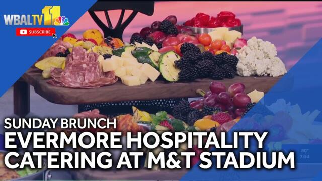 Dining in luxury at M&T Bank Stadium with Evermore Hospitality Catering