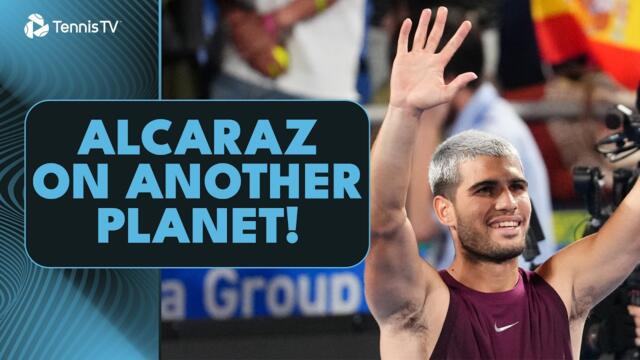 Carlos Alcaraz GOD MODE vs Brandon Nakashima | Tokyo 2025 Highlights