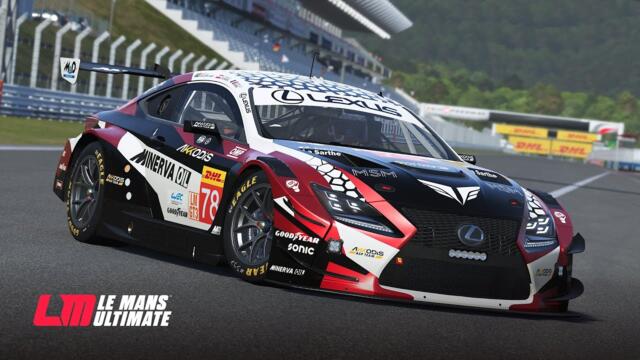 Le Mans Ultimate - Solo Sessions - 1H race w/ Lexus RC F LMGT3 in São Paulo - No commentary gameplay