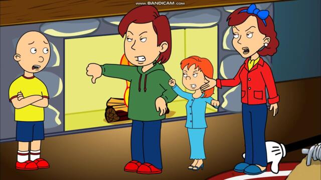 Caillou Kills Mickey Mouse and gets Grounded