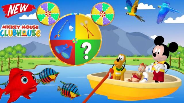 Mickey Goes Fishing Oh Toodles Compilation | Mickey Mouse Clubhouse