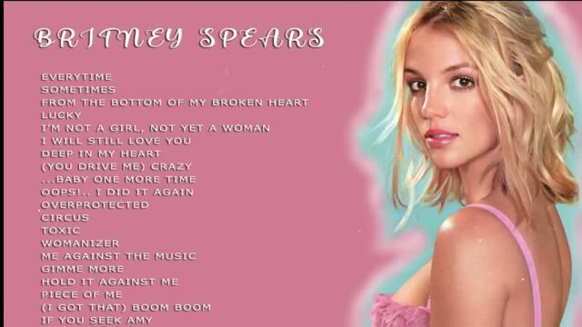 Britney Spears Song Hits - All time Favorite (Not intended to copyright infringement)