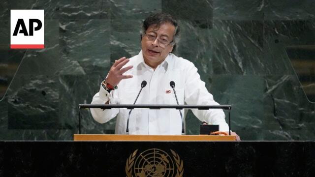 Colombia's president criticizes US military strikes in the Caribbean