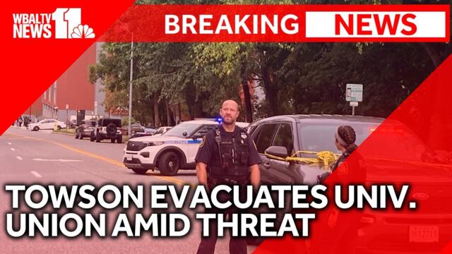 Towson's University Union evacuated amid threat