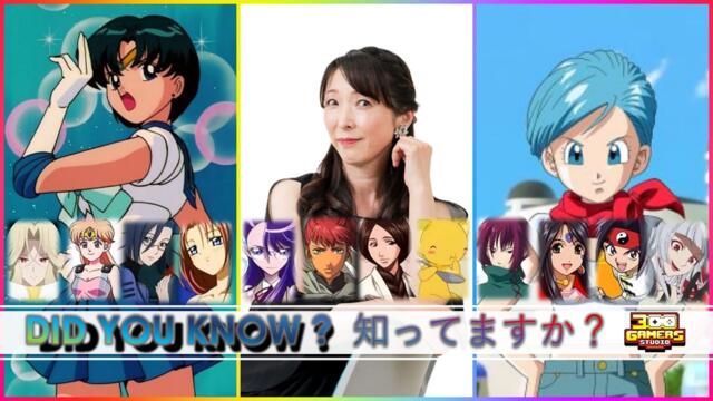 Sailor Mercury in another anime by Aya Hisakawa 久川 綾 x セーラーマーキュリー 同じ声