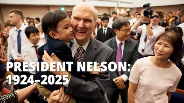 Remembering the Life of President Russell M. Nelson