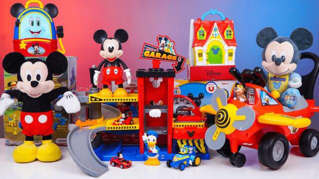 Satisfying with Unboxing Disney Mickey Mouse Big Airplane Playset | Review Toys ASMR