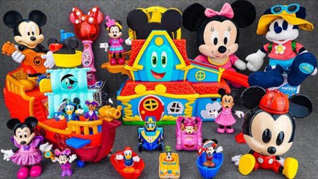 Satisfying with Unboxing Disney Junior Mickey Mouse Jumbo Fun House Playset | Review Toys ASMR