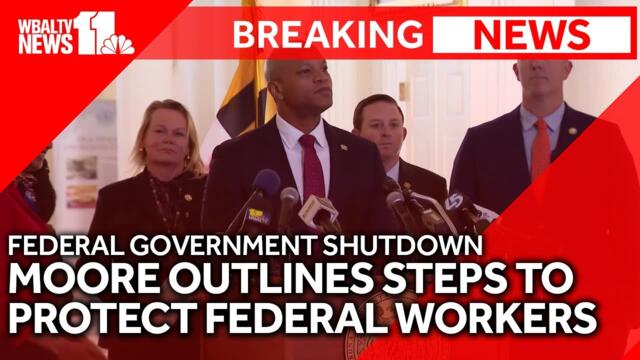 Raw: Governor announces actions to protect federal workers