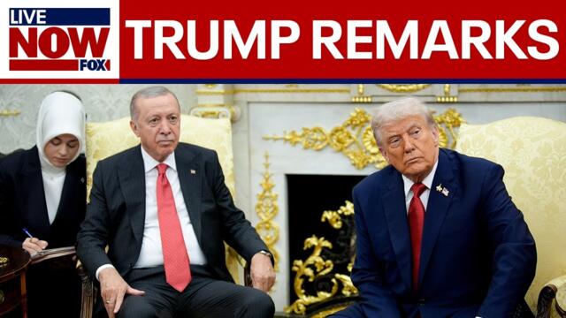 President Trump meets with Turkish President | LiveNOW from FOX