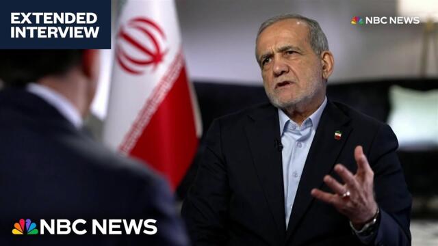 Iranian president says Trump’s current path will ‘set fire’ to the Middle East: Full interview