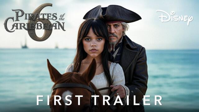 Pirates Of The Caribbean 6 - First Trailer (2026) Johnny Depp, Jenna Ortega | Disney