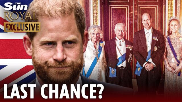 Harry is desperate to get back into the royal fold NOW - he knows soon they'll be zero chance