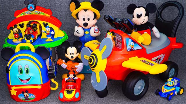 Satisfying with Unboxing Disney Mickey Mouse Big Airplane Playset | Review Toys ASMR