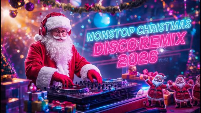 Merry Christmas 2026 🎄 Disco Party Songs Remix Collection