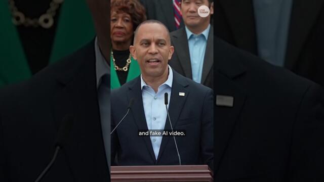 Vance defends Trump’s AI video of Jeffries amid backlash #Shorts