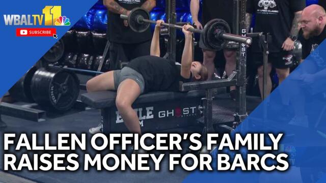 Fallen officer's family raises money for BARCS