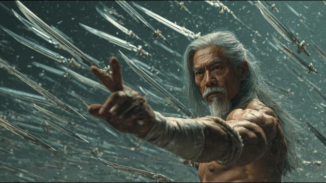 Masters Showdown! 70-Year-Old Man Summons Thousand Swords Against Martial Arts Masters | Full Movie
