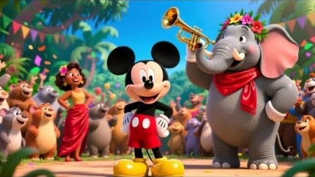 The Great Jungle Jamboree | Mickey Mouse, Tom & Jerry, and the Magical Animal Party