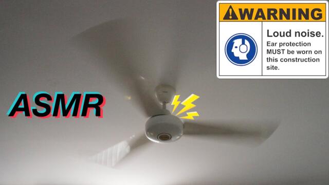 Noisy Panasonic F-560A1 Ceiling Fan | Satisfying ASMR Sound