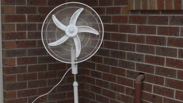 Smashing a Martec PMA50P Stand Fan