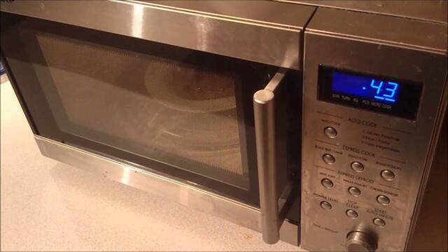 90 seconds in a microwave