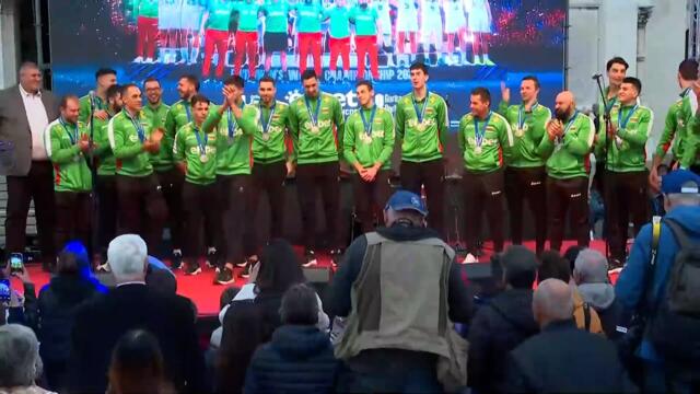 Тържествени слова на волейболистите