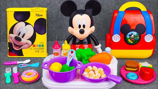 Satisfying with Unboxing Disney Mickey Mouse Candy Playset | Review Toys ASMR
